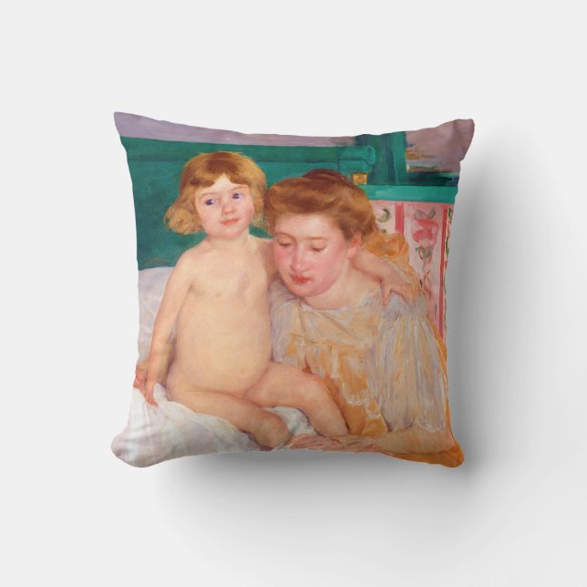 Almofada Mãe e Criança, Mary Cassatt (Frente)