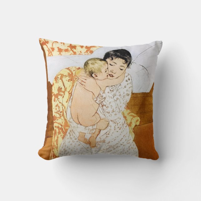 Almofada Mãe e Criança, Mary Cassatt (Frente)