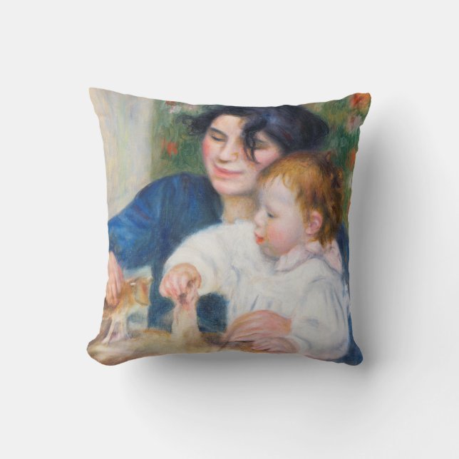Almofada Mãe e Filho, Renoir (Frente)