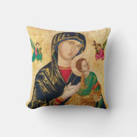 MÃE MARY & BABY JESUS ART TRAVESSEIRO