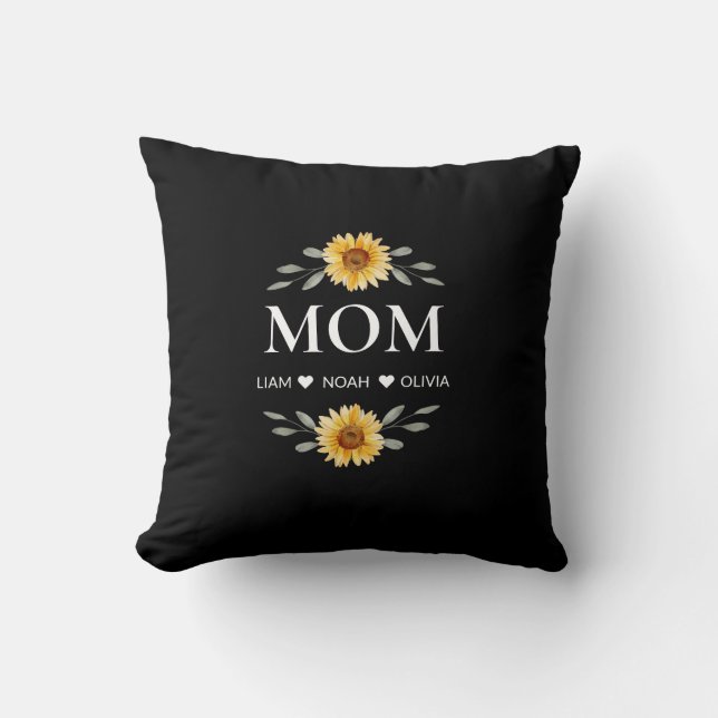 Almofada Mãe Personalizada Com Presente De Dia de as mães D (Frente)
