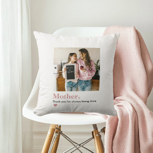 Almofada Mãe Personalizada Obrigado Foto