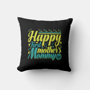 Almofada Mãe presente feliz dia da primeira Mamãe