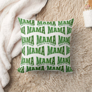 Almofada MÃE RAINHA DO Golfe Personalizado de Mulher VERDE