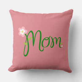 Almofada Mãe Travesseiros decorativos Rosa de Morango