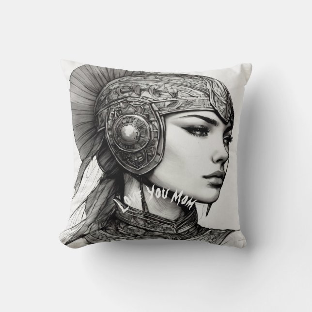 Almofada Mãe Travesseiros decorativos únicos de luxo (Frente)