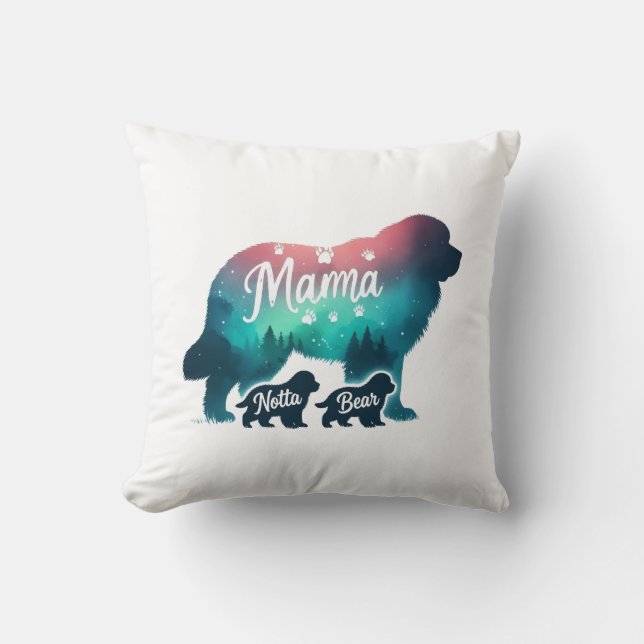 Almofada Mãe Urso e Filhotes (Frente)