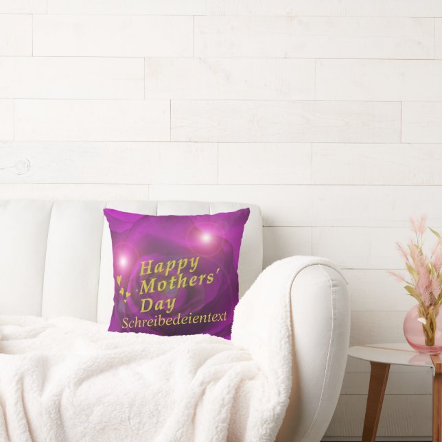 Almofada mães felizes, puto e ouro (Sofá)