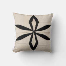 Almofada Magia marroquina: Travesseiros de Kilim Preto e Br