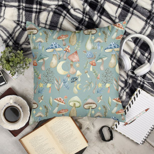 Almofada Magia Mushroom Mystical Sage Green