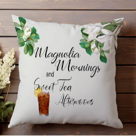 Almofada Magnolia Mornings Doce Chá Tarde Sul