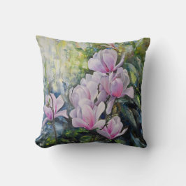 Almofada Magnolia Serenity - Arte Floral de Lukian