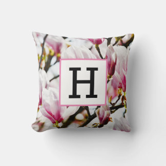 Almofada Magnolia Vintage Floral Flor Blossom Chic Thic Tho