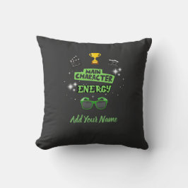 Almofada Main Character Throw Pillow