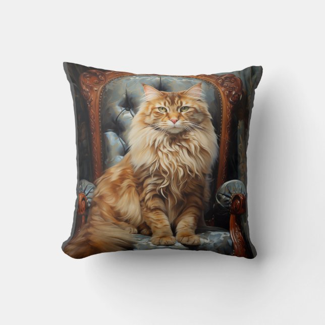 Almofada Maine Coon cat (Frente)