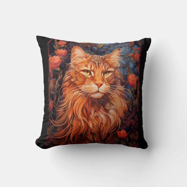 Almofada Maine Coon cat (Frente)