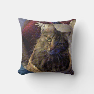 Almofada Maine Coon Tabby Cat
