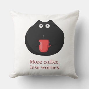 Almofada mais café, menos preocupações