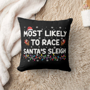 Almofada Mais Propenso a Correr o Trenó do Papai Noel Natal
