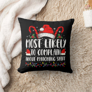 Almofada Mais Provável Para Queixar-Se De Xmas De Camisas C