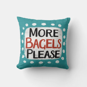 Almofada Mais sacos, por favor, Travesseiro decorativo