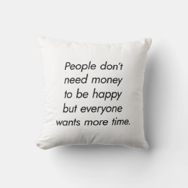 Almofada Mais Travesseiro decorativo de Tempo
