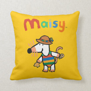 Almofada Maisy que recolhe escudos na praia