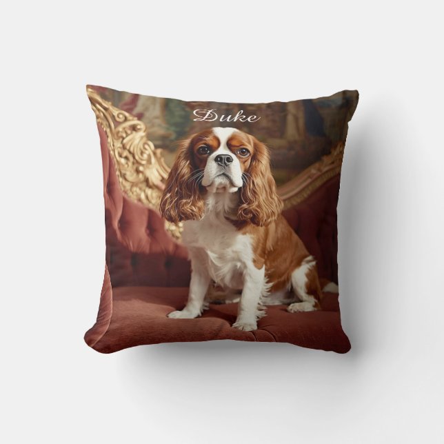 Almofada Majexpressa Cavalier King Charles personalizado (Frente)