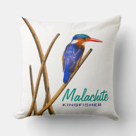 Almofada Malachite Kingfisher Travesseiro decorativo
