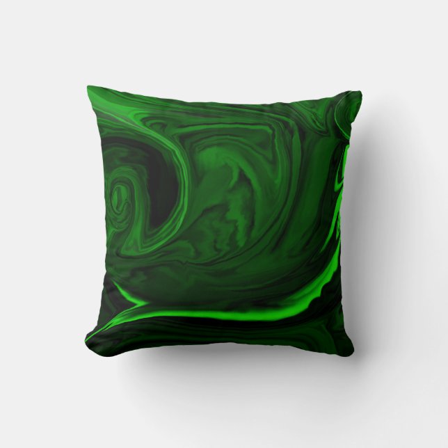 Almofada malaquite verde-textura (Frente)