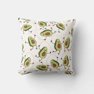 Almofada Malhação Avocado: Padrão de Vintagem Bonita