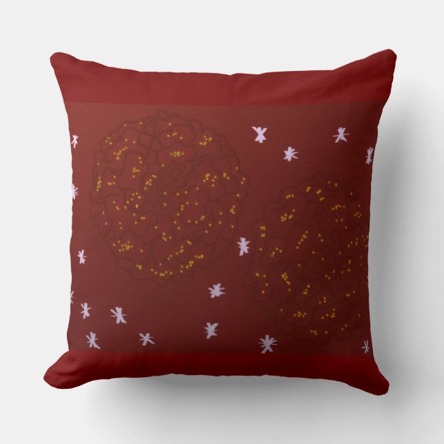 Almofada Malmequeres com Estrelas (Frente)
