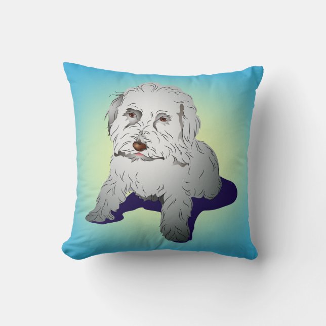 Almofada Maltipoo Cute Puppy (Frente)