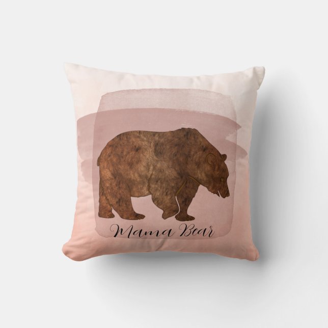 Almofada Mama Bear Dusty Blush (Frente)