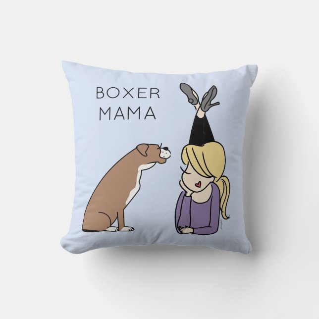Almofada Mama Boxer Personalizada (Frente)
