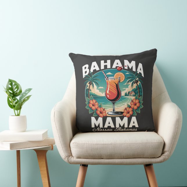 Almofada Mama das Bahamas Nassau (Cadeira)