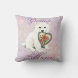 Almofada Mamã do coração de Eskie