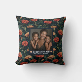 Almofada Mamãe Enteada Cravo Decoração Rústica Retro