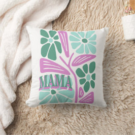 Almofada Mamãe Floral Caprichosa