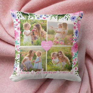 Almofada Mamãe Keepsasaara Foto Daqui Watercolor Floral