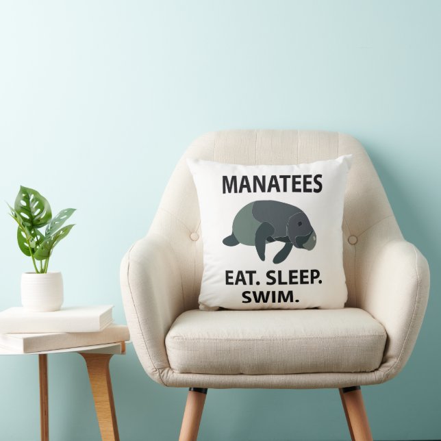 Almofada Manatee Animal-Vaca (Cadeira)