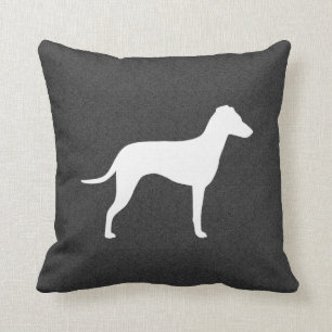 Almofada Manchester Terrier com Silhouette Natural Ears