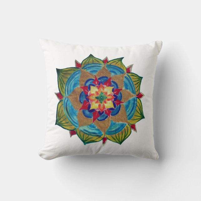 Almofada Mandala - Alça de Atiramento de Energia (Frente)