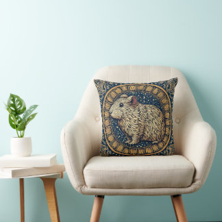 Almofada Mandala Bliss - Guiné Pig Boho Tinyfur
