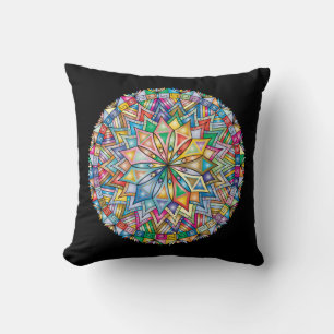 Almofada Mandala muito Legal e colorido