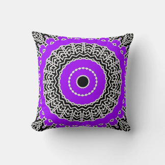 Almofada Mandala Prisma (Roxo)
