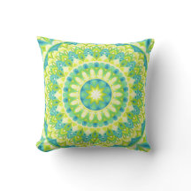 Mandala Verde Decorativo Boho Inspirado na Naturez