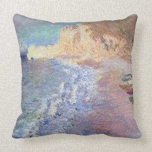 Almofada Manhã de Claude Monet em Etretat