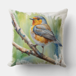 Almofada Manhã, Song robin pintando muralha