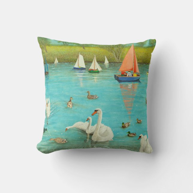 Almofada Mantendo um olho observador 2013 (Frente)